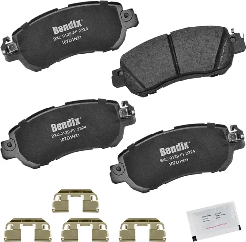 Miniatura 461 de Pastillas de freno delanteras cerámicas Bendix Priority1 CFC2302 para Hyundai Elantra 2021, Sonata 2022-2020, Kia K5 2023-2021