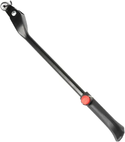 Kisangel Accesorios de bicicleta de montaña Aleación de aluminio Kickstand Bike Kickstand Soporte lateral telescópico Pies antideslizantes Ajuste de