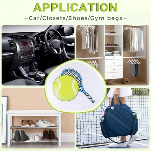 Miniatura 6 de Knixmax Pelotas desodorantes versátiles para zapatos, bolsas de gimnasio, ambientador para el hogar, armarios y casilleros, elimina el olor