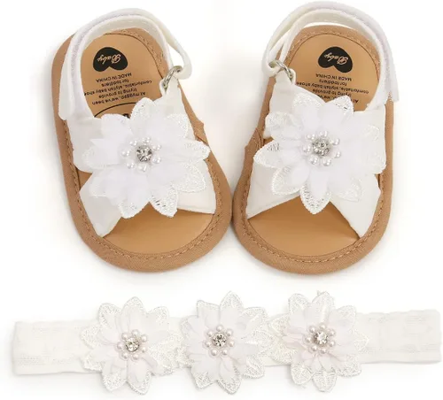Zapatos planos Mary Jane para bebés y niñas, con lazo, floral, princesa, vestido de boda, zapatos suaves para recién nacidos, cuna para primeros