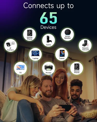Miniatura 4 de Amplificador de señal WiFi 2026, 14770 pies cuadrados, extensor WiFi Booster para el hogar, extensor de Internet de fácil instalación, amplificador