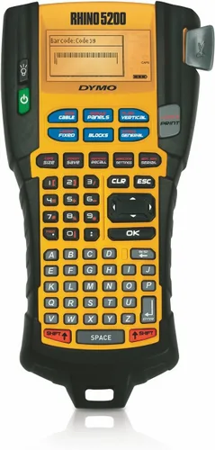 Miniatura 13 de DYMO Etiquetadora Industrial y Estuche de Transporte RhinoPRO 5200 Etiquetadora, para Sitios de Trabajo y Trabajos de Etiquetado de Alta