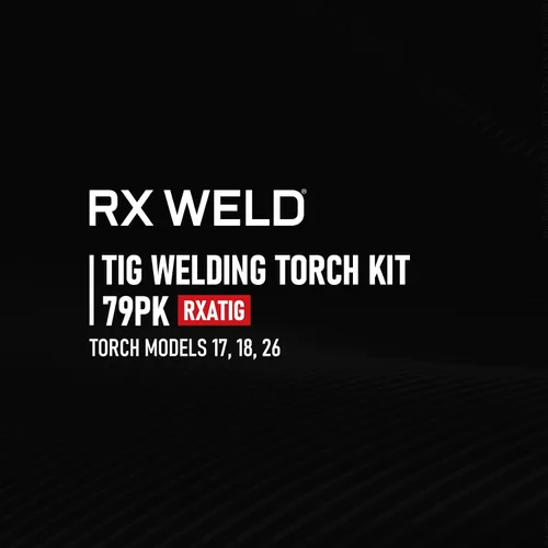 Miniatura 5 de RX WELD 79 piezas Kit de accesorios para antorcha de soldadura TIG lente de gas #10#12 taza de vidrio para WP-17/18/26