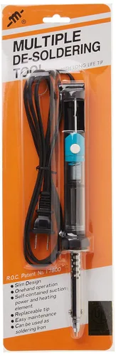 Miniatura 2 de Bomba desoldadora eléctrica para extracción de soldadura, 30 vatios, 60 Hz, 120 VAC, ventosa de soldadura - SA6-R