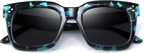 Miniatura 3 de FEISEDY Gafas de sol vintage de mariposa para mujer, diseño de lujo, cuadrado, degradado, B2486