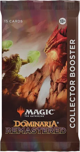 Miniatura 2 de Magic: The Gathering Dominaria Remastered Collector Booster 15 cartas mágicas