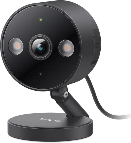 Miniatura 10 de Cámara de seguridad Tapo 2K QHD para interiores/exteriores, Elección del editor PCMag 2024, visión nocturna a color, detección gratuita de Blanco