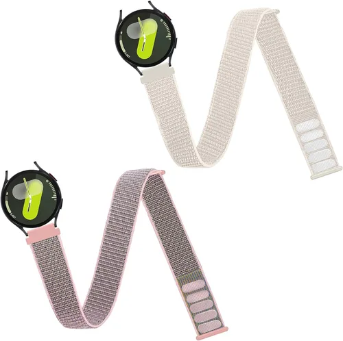 Miniatura 20 de Correa deportiva de 0.787 in para tobillo/brazo compatible con Samsung Galaxy Watch 7/6/5/4/FE de 1.732 in 1.575 in/Watch 5 Pro/Galaxy Watch 6