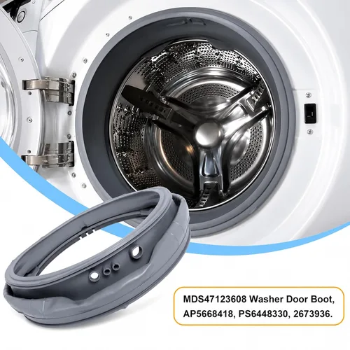 Miniatura 8 de Junta de arranque de puerta de lavadora MDS47123608 WM8100HVA mejorada, sello de junta de puerta de lavadora compatible con LG/Kenmore