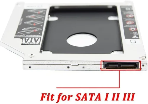 Miniatura 7 de 2.5 ''HDD SSD Hard Drive Caddy Bandeja de repuesto para MacBook Pro 13/15/17 pulgadas A1278 A1286 A1297 2008 2009 2010 2011 2012 Adaptador óptico