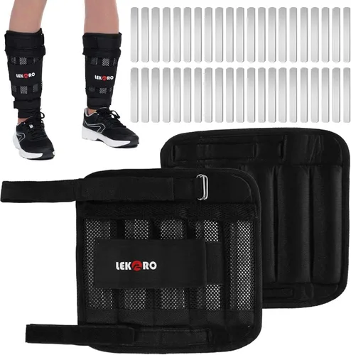 Miniatura 11 de Pesas para muñeca y brazo, pesas ajustables para muñeca, pesas removibles para muñeca y tobillo para hombres y mujeres, para fitness, caminar