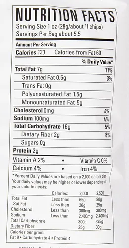 Miniatura 3 de Way Better Snacks Chips de tortilla, batata, 5.5 onzas