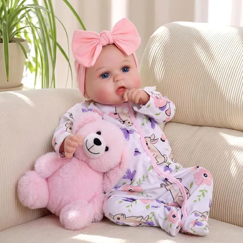 BABESIDE Dara - Muñecas de bebé recién nacidas realistas de 20 pulgadas, hechas a mano, con ropa y accesorios de juguete, regalo para niños a partir