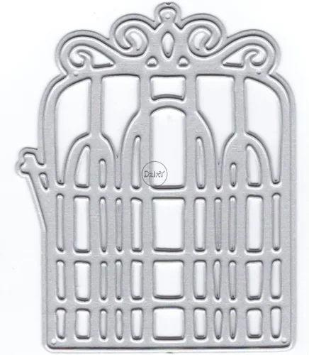 Miniatura 26 de DzIxY Casas Troqueles de corte de metal para kit de fabricación de tarjetas, troquelados de papel en relieve, plantillas de máquina de álbumes