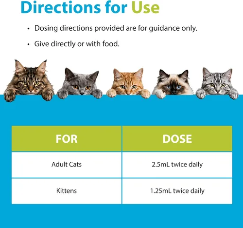 Miniatura 5 de PRN Pharmacal Duralactin Feline L-Lysine Pasta para gatos y gatitos – Apoya la salud de las articulaciones felinas, respiratoria y ocular – Pasta
