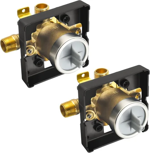 Miniatura 10 de RJDIBAN Válvula de ducha para Delta R10000-UNBX, conexión de 4 puertos de 1/2 pulgada, 1 paquete, kit de válvula R10000 compatible con Delta