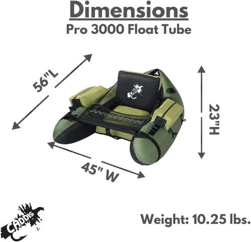 Miniatura 5 de Caddis Sports Fishing and Angling Float Tube