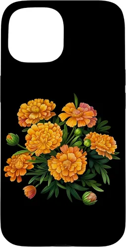 Miniatura 6 de Vintage Marigold Inspired Flower Case for iPhone 12 Pro Max