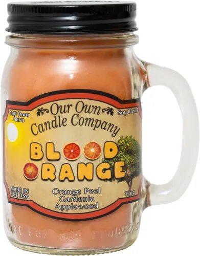 Miniatura 23 de Our Own Candle Company, Orange Creamsicle - Vela perfumada en tarro de masón, 100 horas de tiempo de combustión, 13 onzas