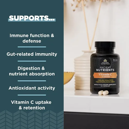 Miniatura 5 de Ancient Nutrition Zinc 30 unidades + vitamina C (60 unidades)