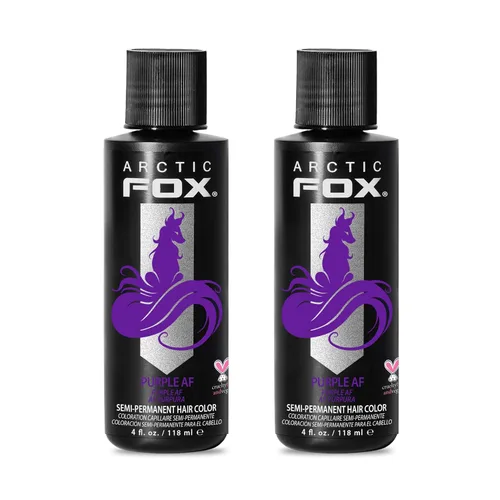 Miniatura 107 de ARCTIC FOX - Tinte de color semipermanente para cabello vegano y libre de crueldad, color amarillo intenso (4 onzas líquidas, Cosmic Sunshine)