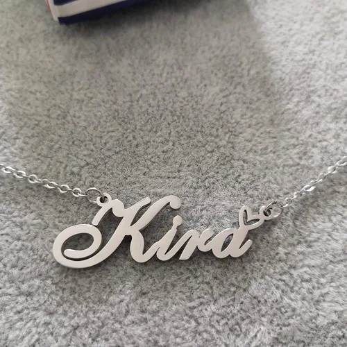 Miniatura 4 de Collar con nombre personalizado con dije personalizado con nombre de corazón para mujer, el mejor regalo para niña, cumpleaños, día de la madre