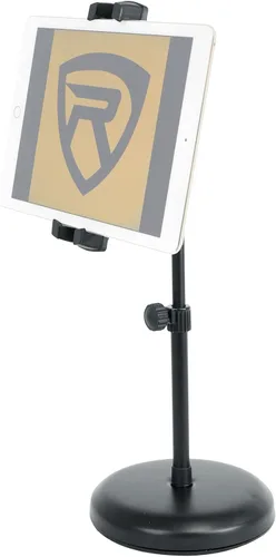 Miniatura 2 de Rockville iStand 7 - Soporte de escritorio ajustable para iPad/iPhone/tablet/teléfono, giro 360, clip de micrófono incluido, perfecto para karaoke