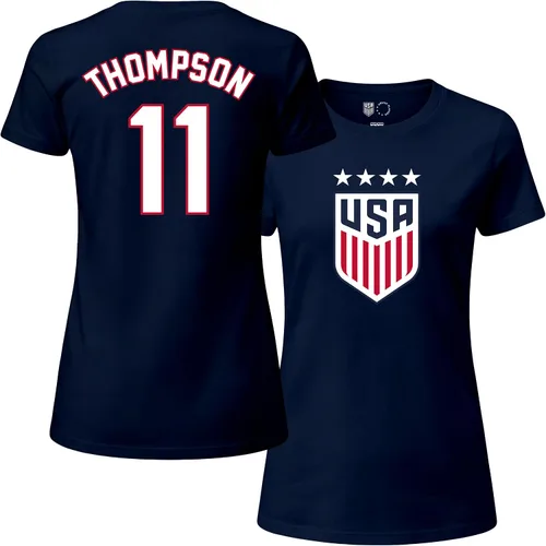 Miniatura 19 de Icon Sports Camiseta de algodón con licencia oficial del equipo nacional de fútbol femenino de EE. UU. - Mujeres - 67WCT