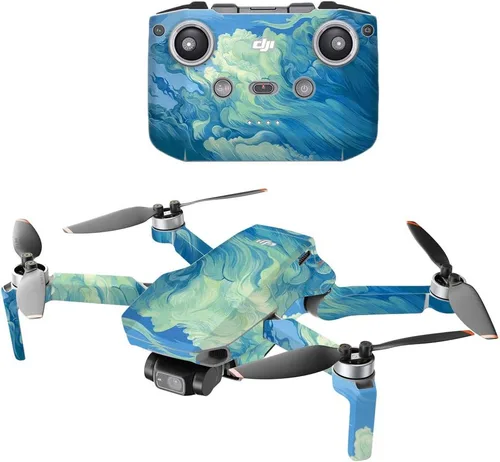 Mighty Skins Compatible con DJI Mini 2 Dron portátil – Visionary Protective, Durable y Unique vinilo adhesivo adhesivo cubierta fácil de aplicar,