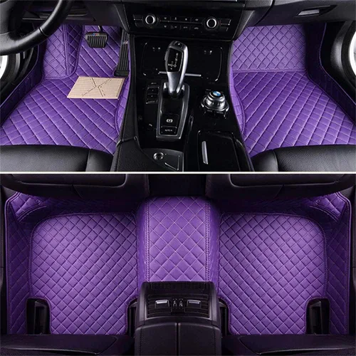 Miniatura 16 de Las alfombrillas de automóvil personalizadas son adecuadas para Audi A8/A8L 2006-2021, forro impermeable, juego completo de suelos respetuosos