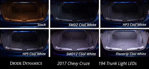 Miniatura 3 de Diode Dynamics - Luz LED para maletero compatible con Chevrolet Cruze 2011-2019 (uno), 194 HP3 ámbar