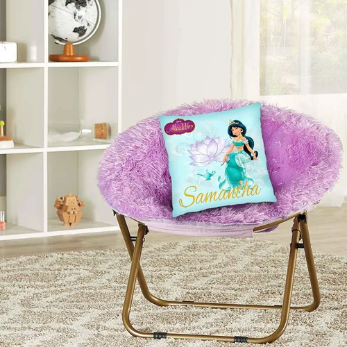 Miniatura 3 de Jasmine Pillow with Name - 16in Insert Included