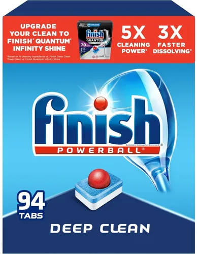 Miniatura 4 de Finish - Todo en 1 - Detergente para lavavajillas - Powerball - Tabletas para lavavajillas - Tabletas para platos - Aroma fresco, 94
