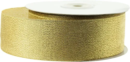 Miniatura 10 de Cinta metálica de tafetán de nailon, 25 yardas, 1-1/2-inch - Plata
