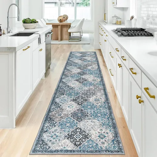 Miniatura 79 de KILOCOCO Alfombra de Pasillo 2x6, Alfombra de Pasillo Marroquí Súper Suave Lavable para Pasillo de Entrada, Alfombra de Cocina de Pasillo de Lana