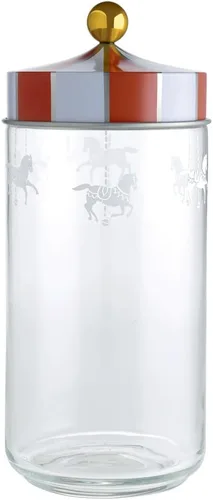 Miniatura 10 de Alessi MW30/50 Tarro decorativo de circo, multicolor, NULL