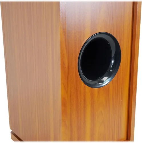 Miniatura 9 de Rockville (1) RockTower 64C Classic Home Audio Tower Altavoz Pasivo 4 Ohm Madera clásica