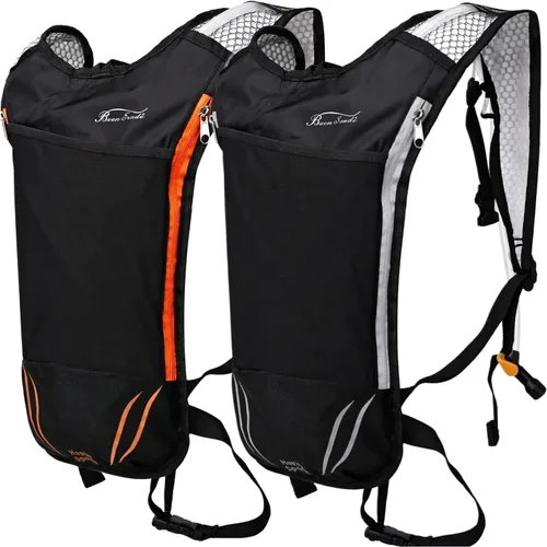 Miniatura 11 de Paquete de hidratación con mochila de 2 litros, ideal para deportes al aire libre, correr, senderismo, camping, ciclismo, esquí