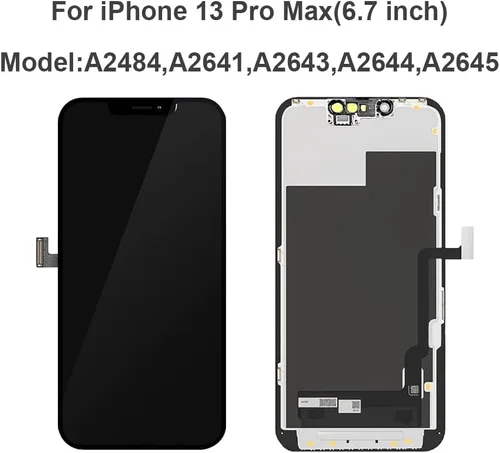 Miniatura 4 de Para iPhone 13 Pro Max Reemplazo de pantalla 6.7 pulgadas, pantalla LCD táctil 3D digitalizador Asamblea con herramientas de reparación compatible