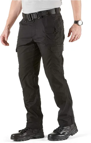 Miniatura 4 de 5.11 Pantalón táctico ABR Pro para hombre, FlexLite elástico Ripstop, resistente a las manchas