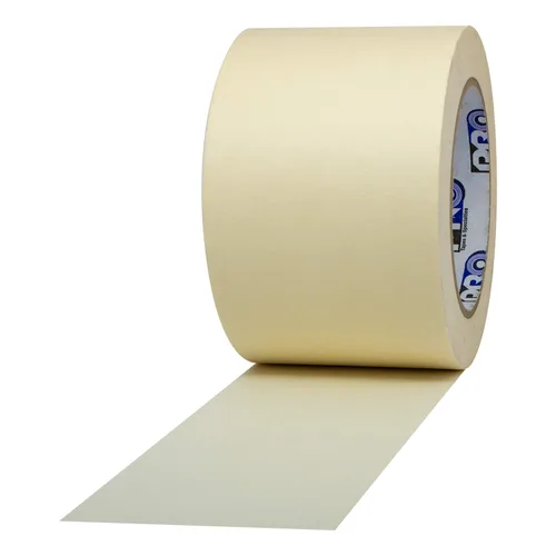 Cinta de enmascarar ProTapes 795 de papel crepé para usos generales, Bronceado, 1