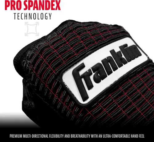 Miniatura 4 de Franklin Sports MLB Guantes de Bateo de Béisbol – Guantes de Bateo Pro Classic para Béisbol + Sóftbol – Pares de Guantes de Bateo para Hombres