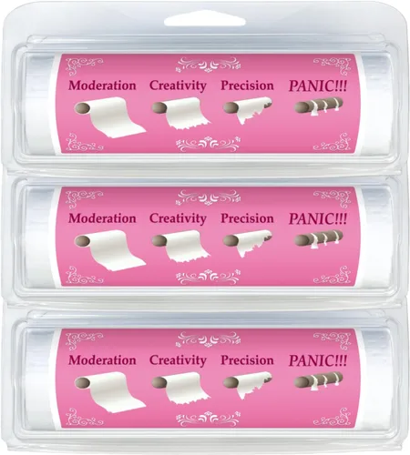 Miniatura 171 de Rollos de papel higiénico biodegradable sin núcleo de tamaño de viaje de alta calidad, práctico dispensador de plástico, mascotas y caballos 617