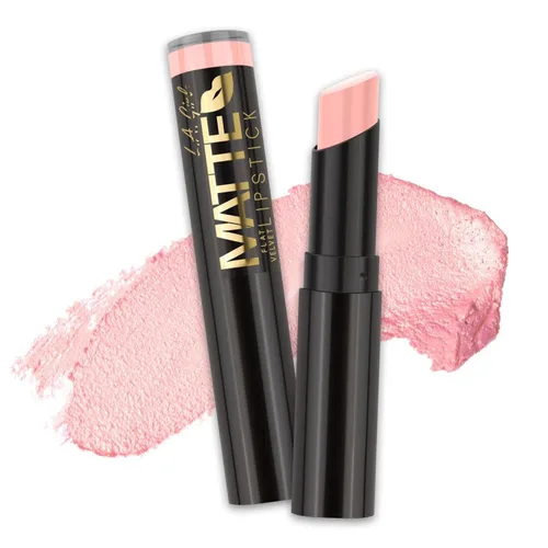 Miniatura 14 de L.A. Girl Lápiz labial mate de terciopelo plano, Bite Me GLC810