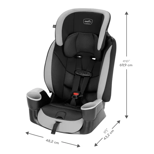Miniatura 9 de Asiento de seguridad infantil para auto Evenflo Maestro Sport (Gris Granito)