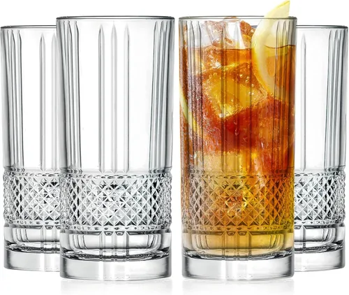 Miniatura 4 de Barski Flauta de tostado, champán, flautas, juego de 6 vasos de cristal de flauta, copas de brindis de boda, vidrio con diseño de borde grueso, 6