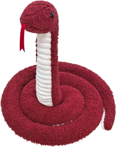 Miniatura 16 de Juguete de peluche negro de serpiente de peluche, suave juguete de peluche para niños y niñas, regalos para niños o novia, 17 pulgadas