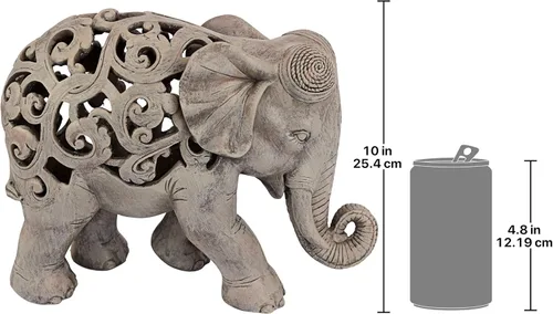 Miniatura 8 de Design Toscano Escultura Jali Anjan el elefante