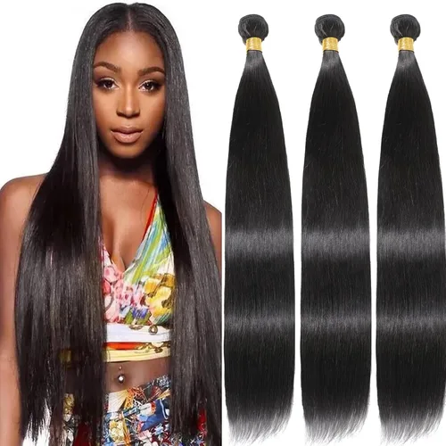 Miniatura 15 de 613 paquetes de cabello humano de 10 pulgadas, grado 12A, 100% sin procesar, rubio virgen brasileño 613, extensiones de cabello humano para mujeres