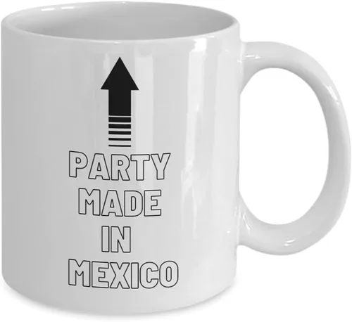 Taza media mexicana, mexicana, mexicana, hecha en México, regalos mexicanos, madre mexicana, regalo mexicano para un hombre, regalo para mamá